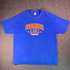Vintage Florida Gators 2006 National Football Champions T‎ Shirt 2XL Y2k College